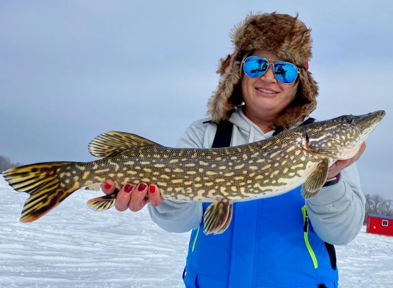 Ice fishing game in United Kigdom